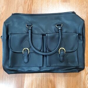Paul Sebastian Large Black Travel  Bag NWOT